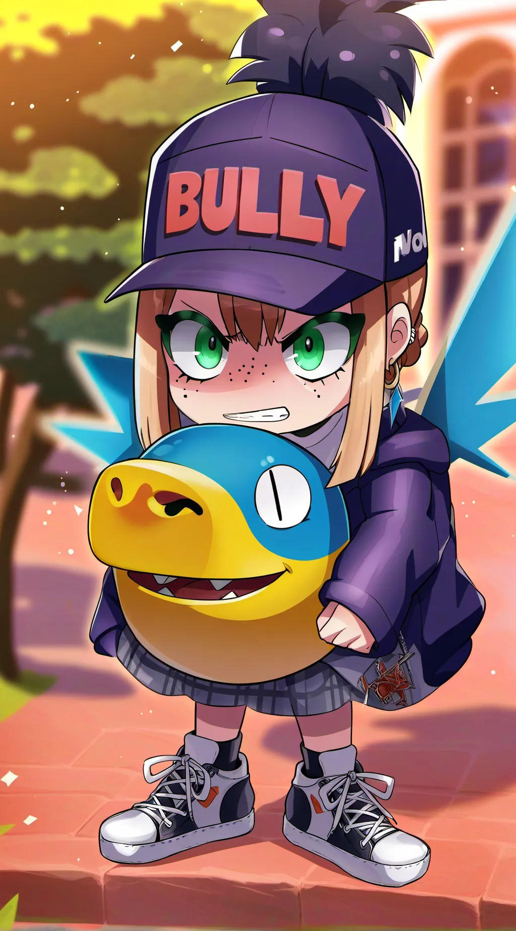 ai character: Mona Lisa background