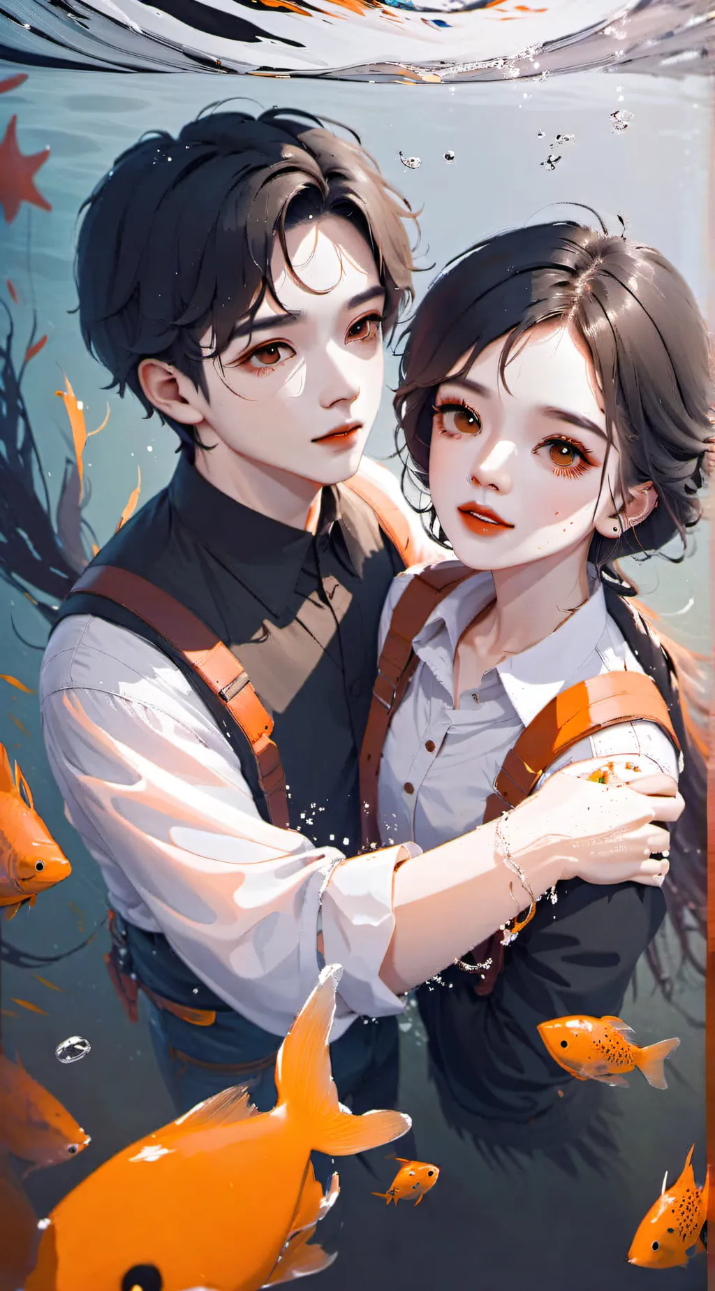 ai character: The mystery boy background