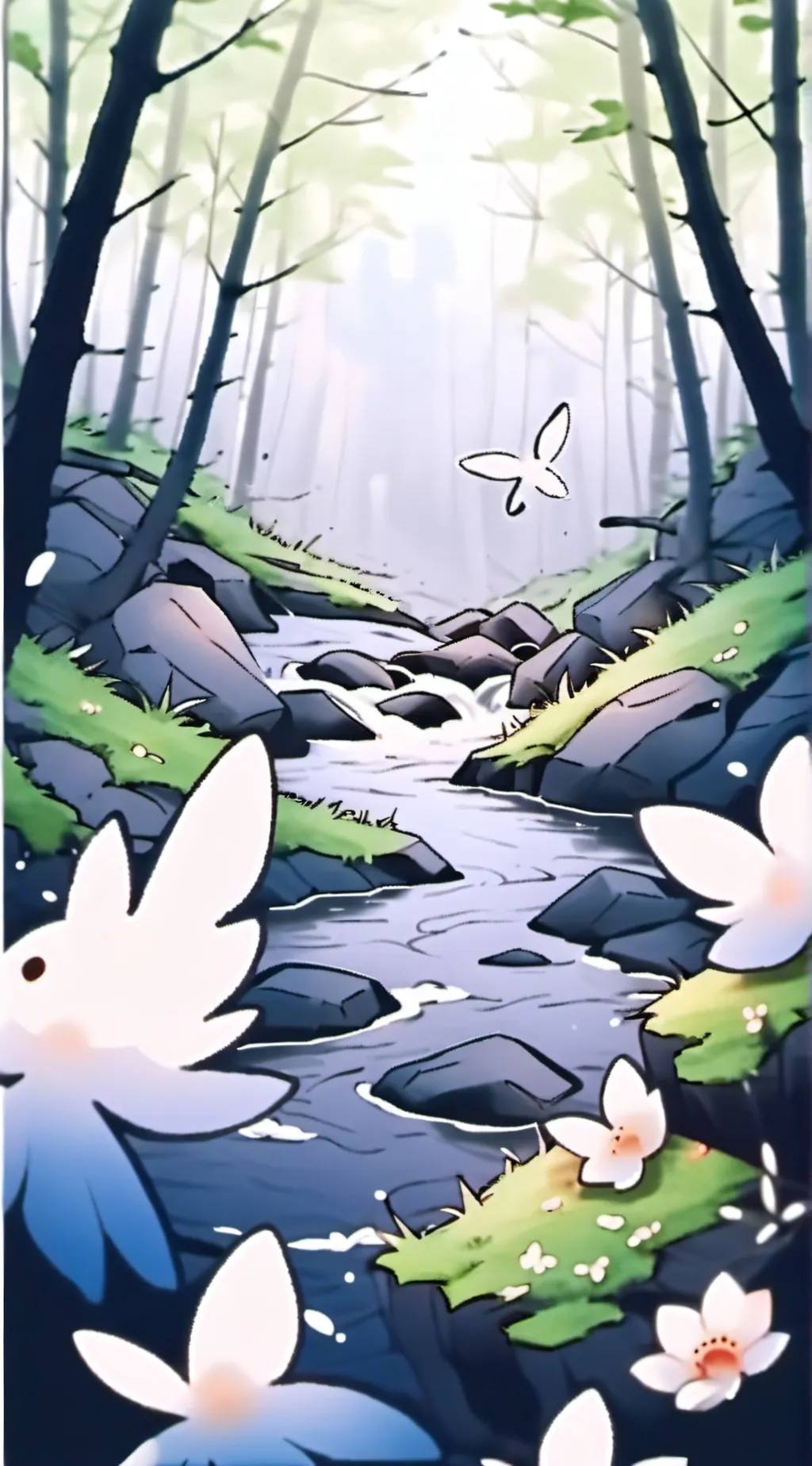 ai character: loona x bee background