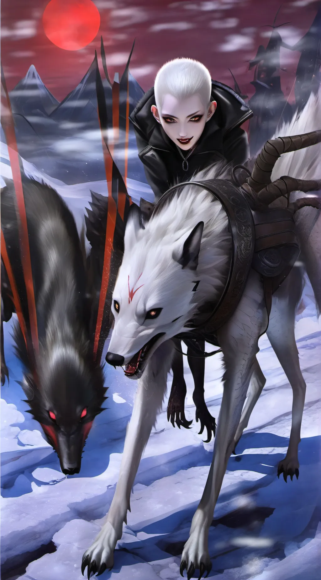 ai character: Skinwalker background