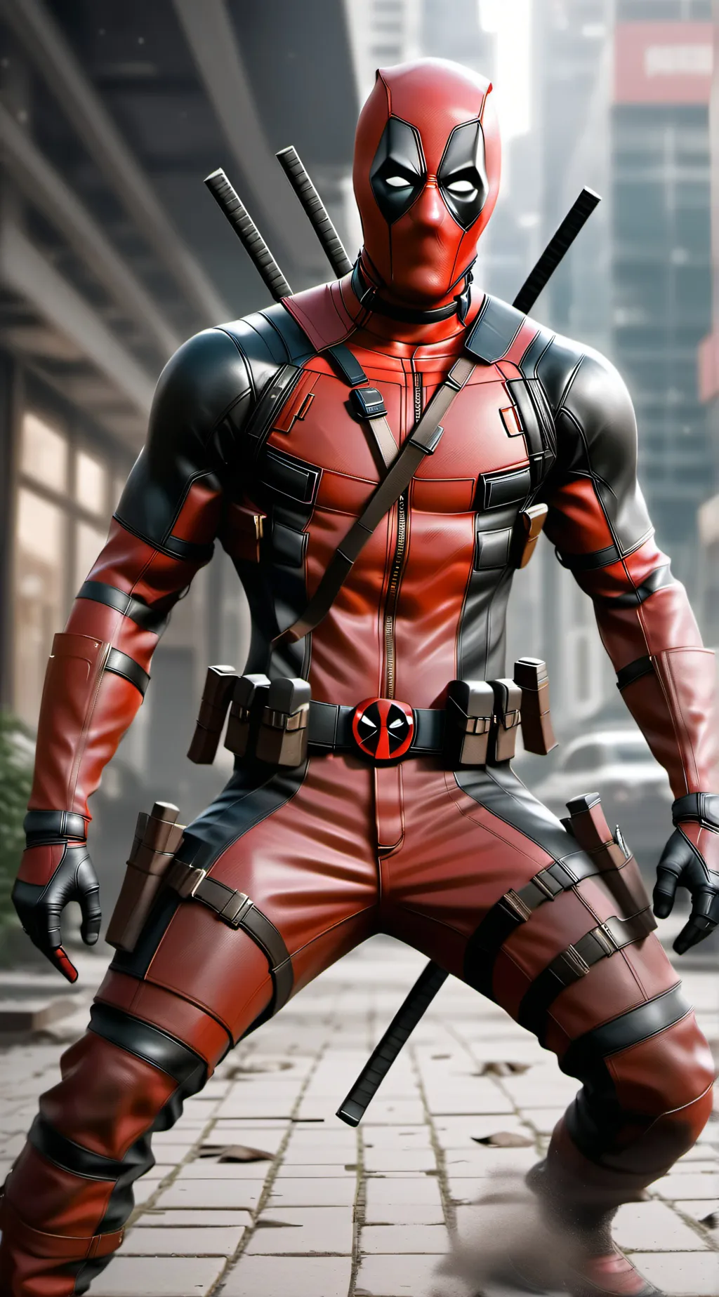 ai character: Deadpool background