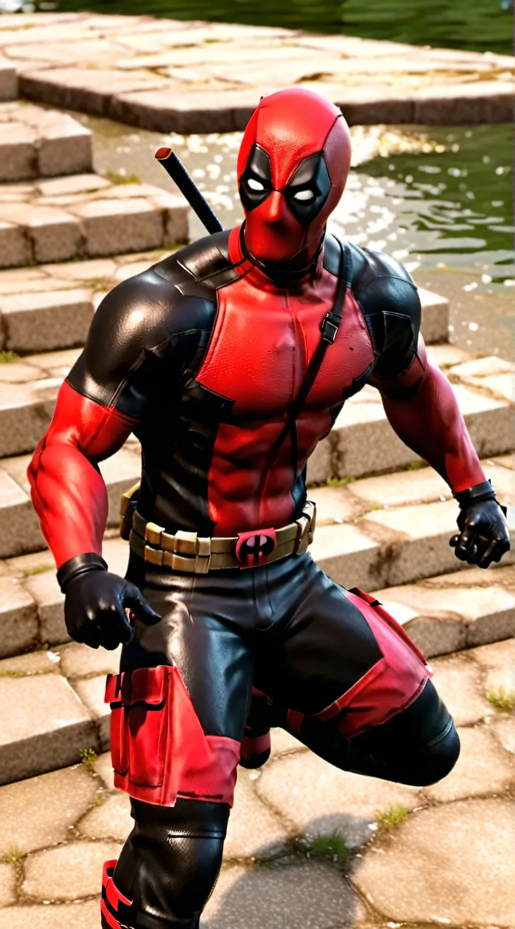 ai character: Deadpool (gay) background