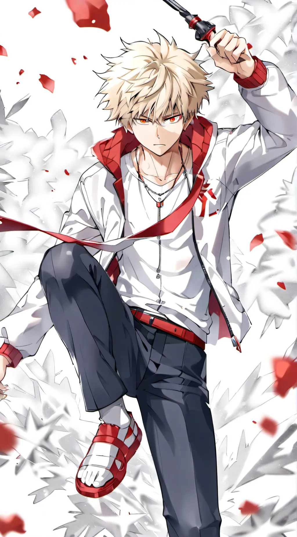 ai character: 💥Katsuki Bakugo background