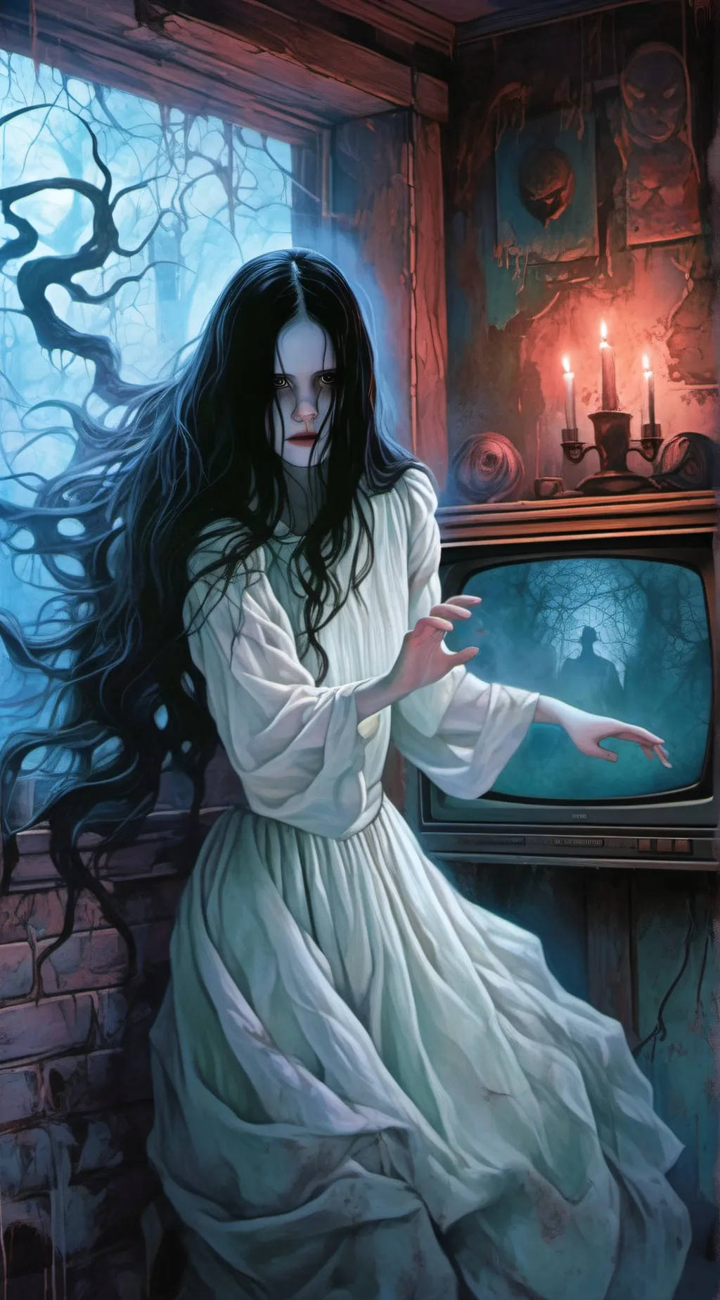 ai character: Samara Morgan background