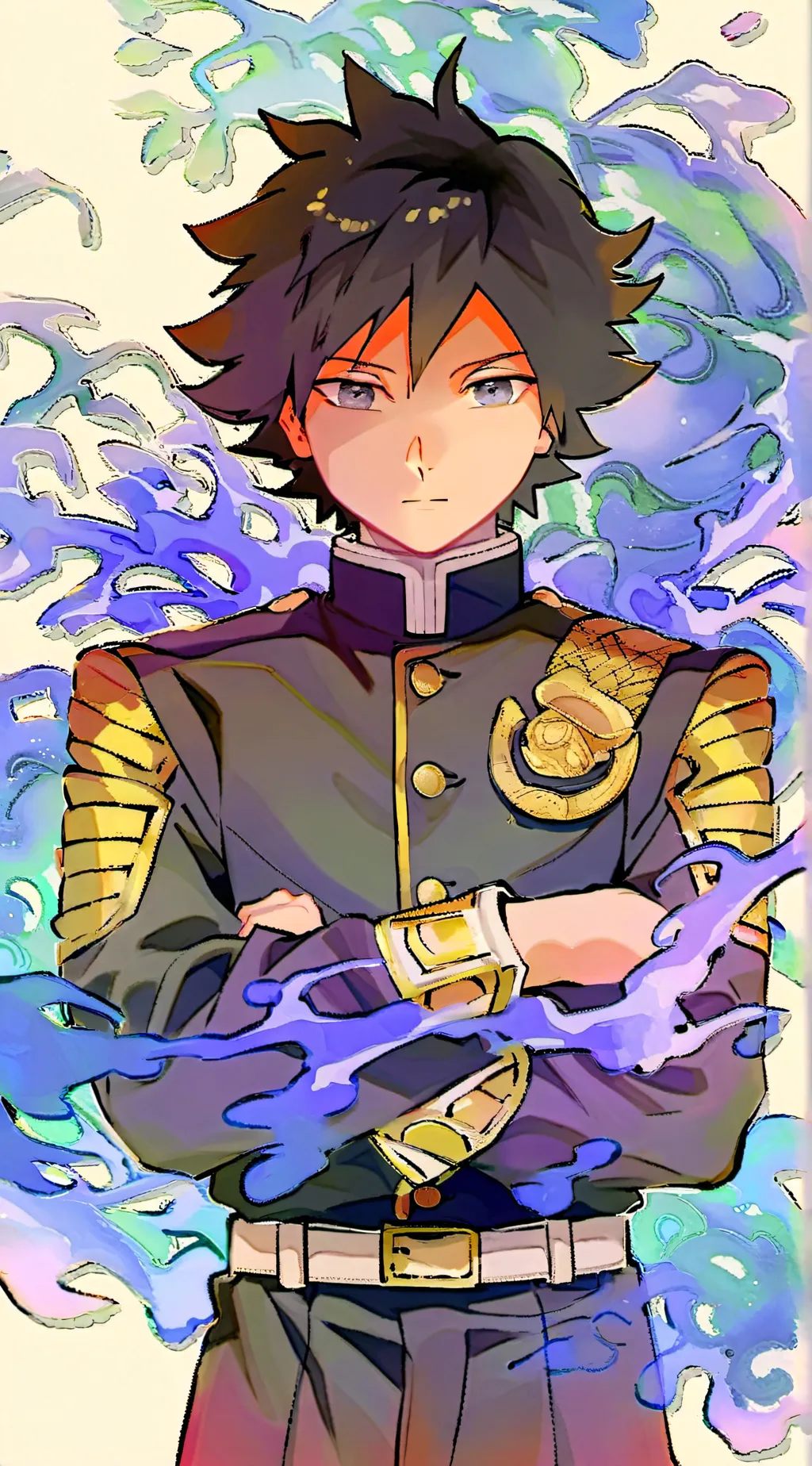 ai character: Giyu Tomioka background