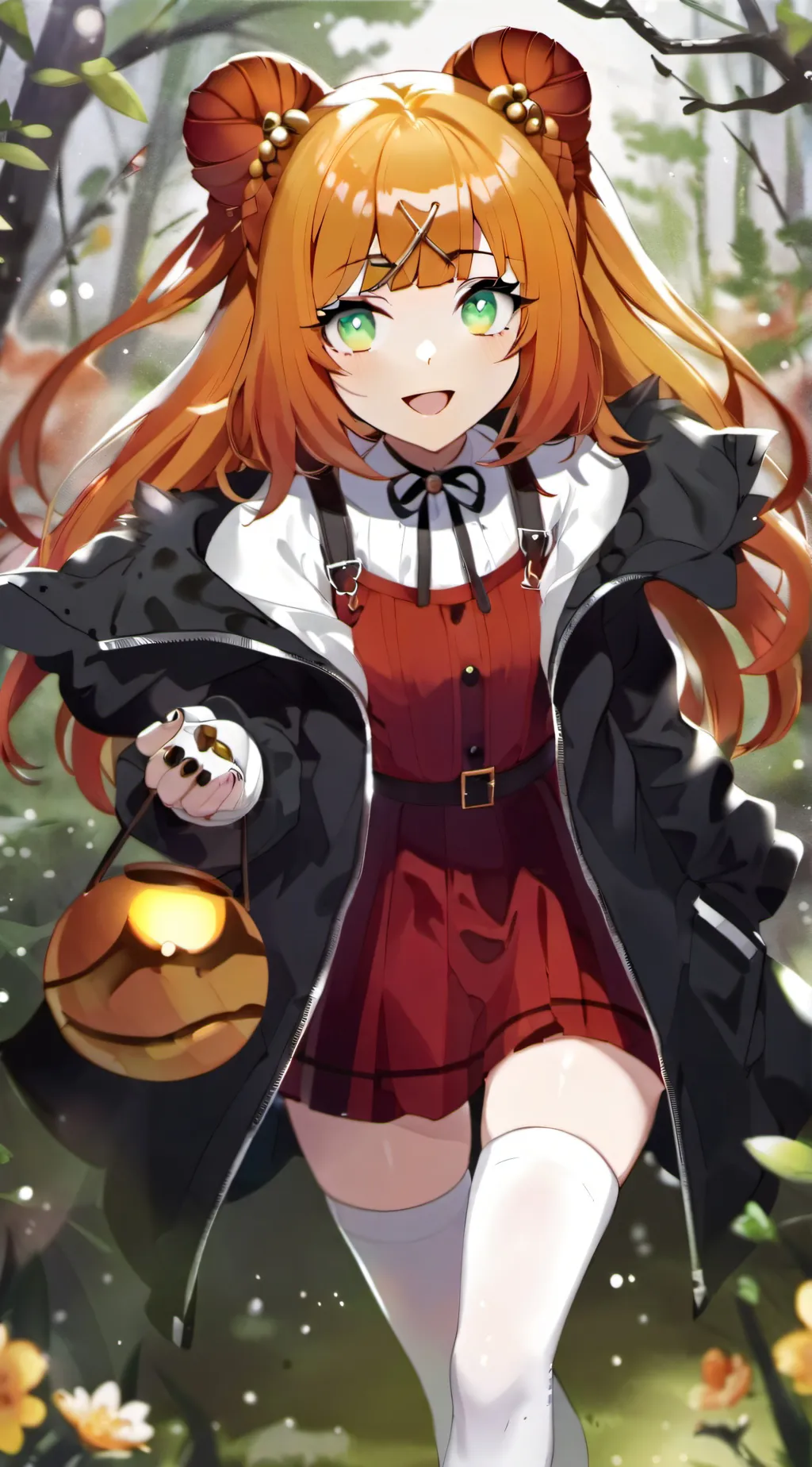 ai character: kale background