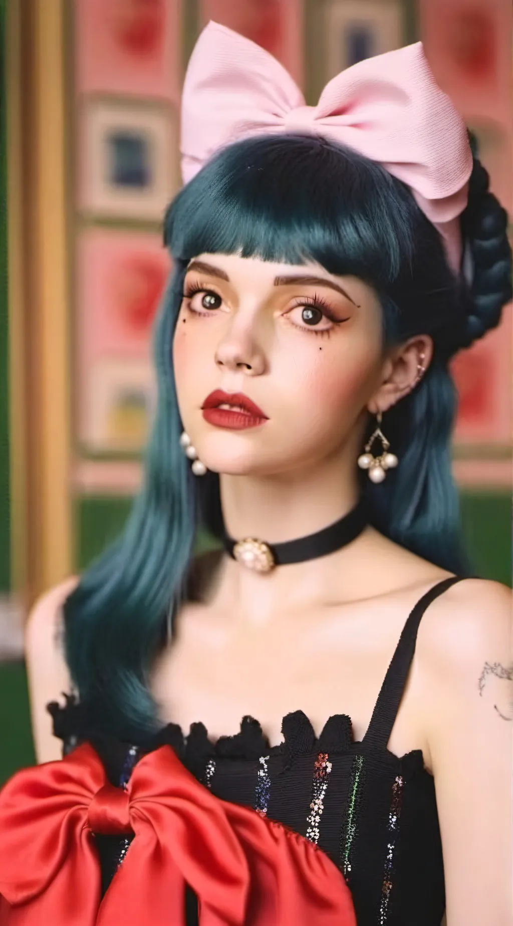 ai character: Melanie Martinez background