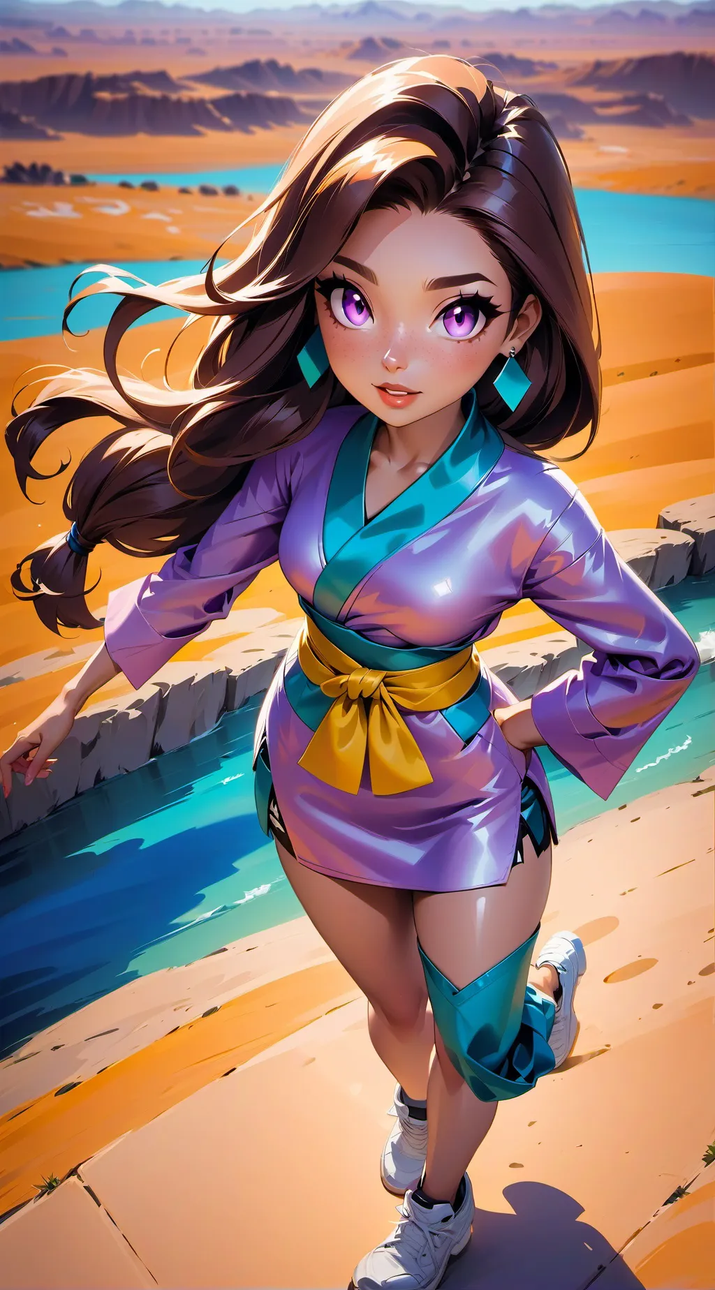 ai character: lily jones background