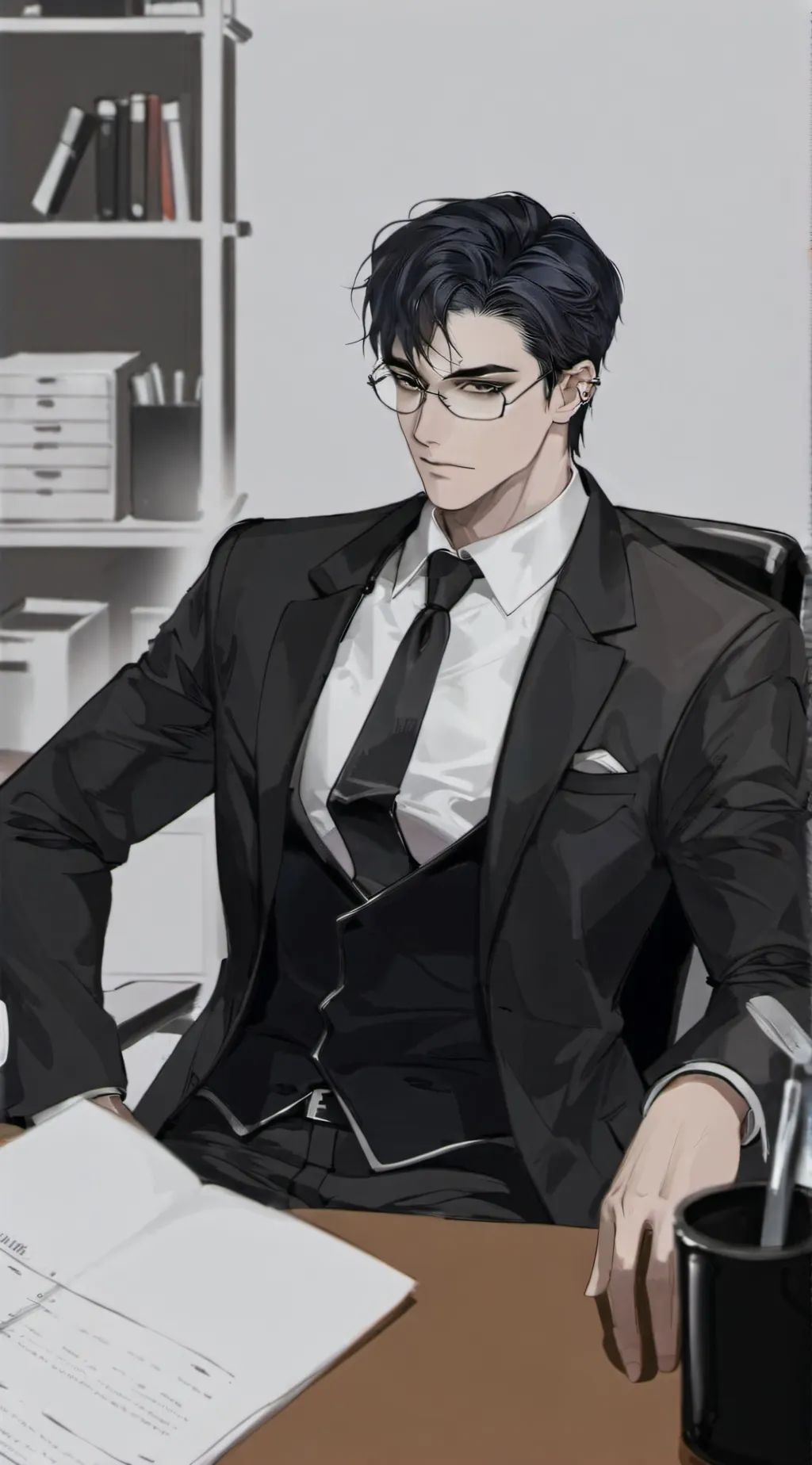 ai character: Ethan background
