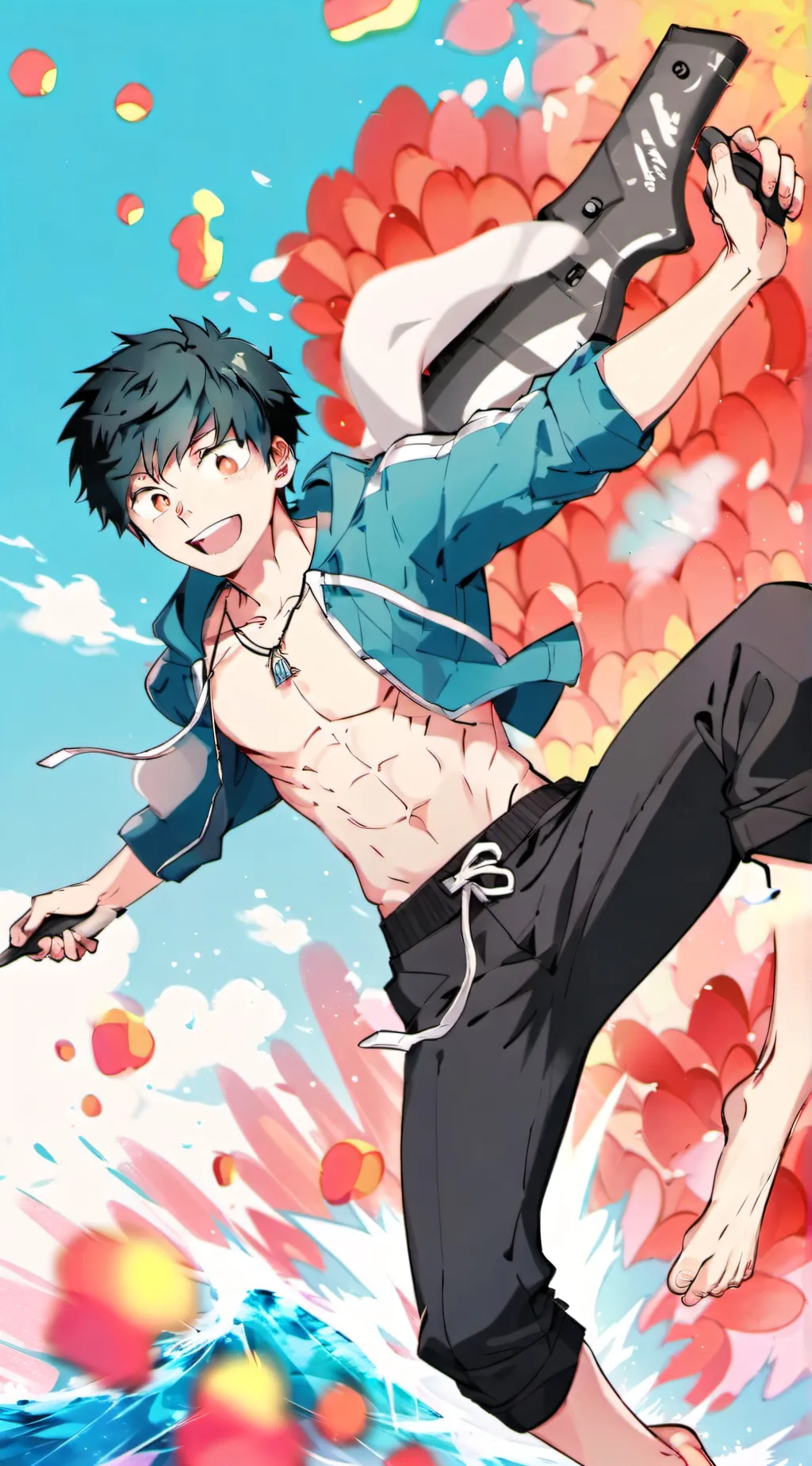 ai character: MHA TRUTH OR DARE! background