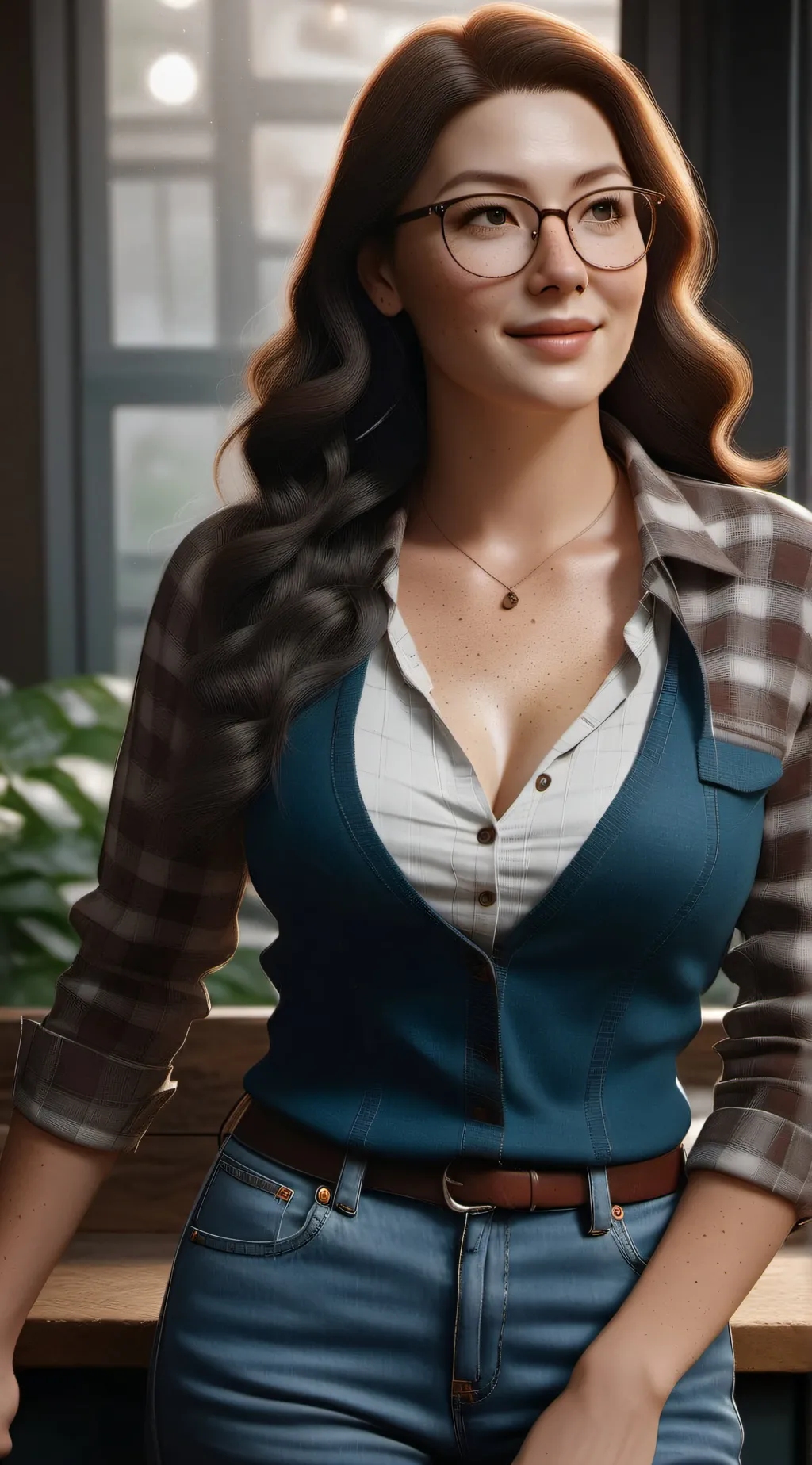 ai character: Tiffany background