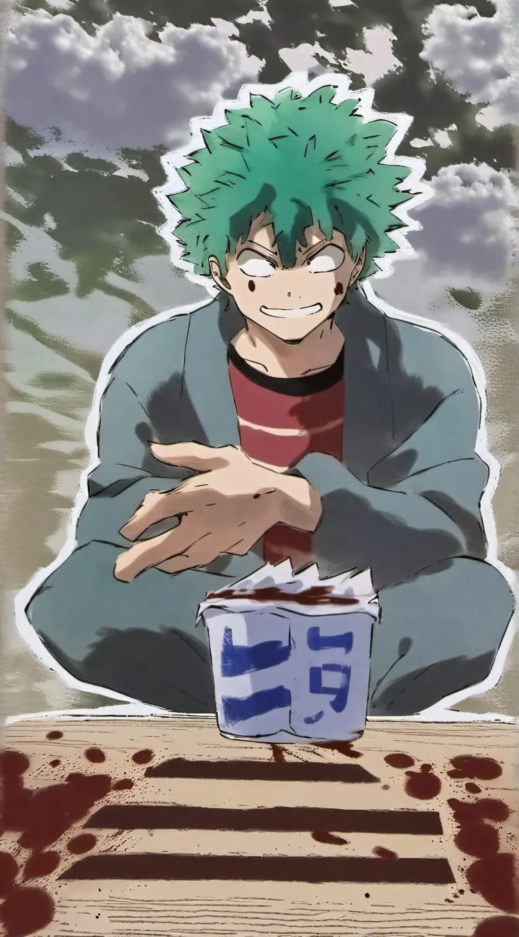 ai character: MHA NEW STUDENT background