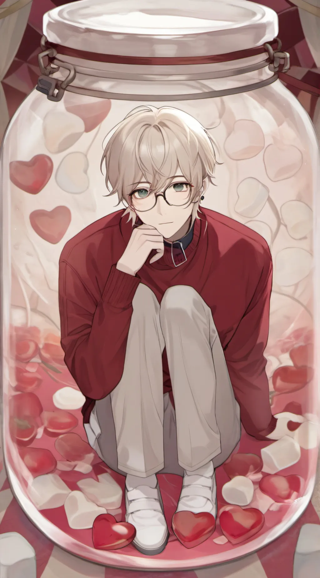 ai character: Lucas  background