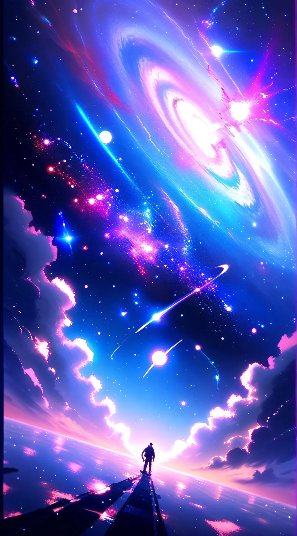 ai character: MHAxA Quiet Place background