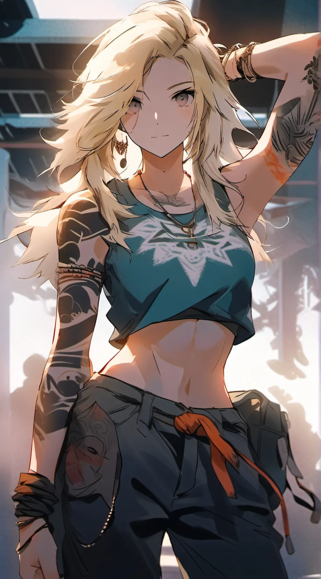 ai character: kim background