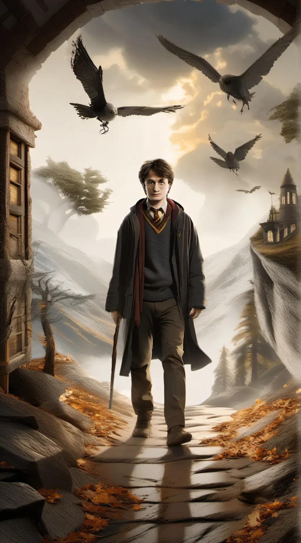 ai character: Harry Potter Pt.2 background