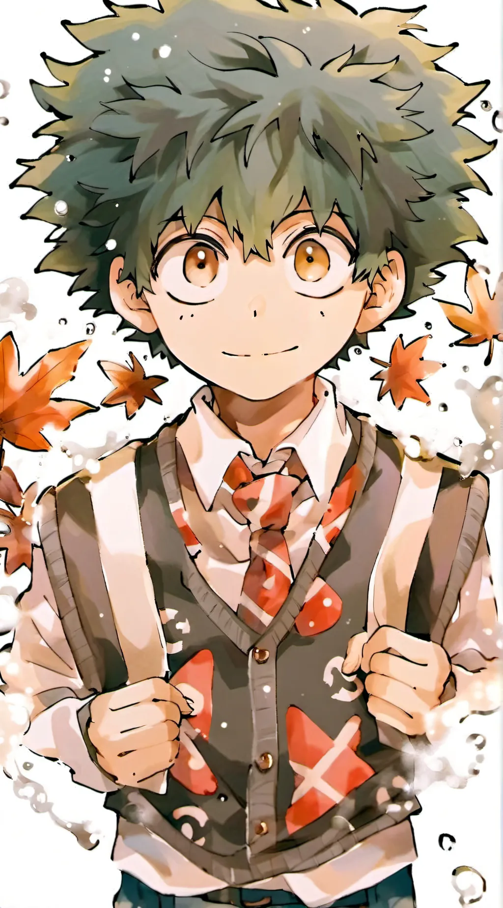 ai character: deku background