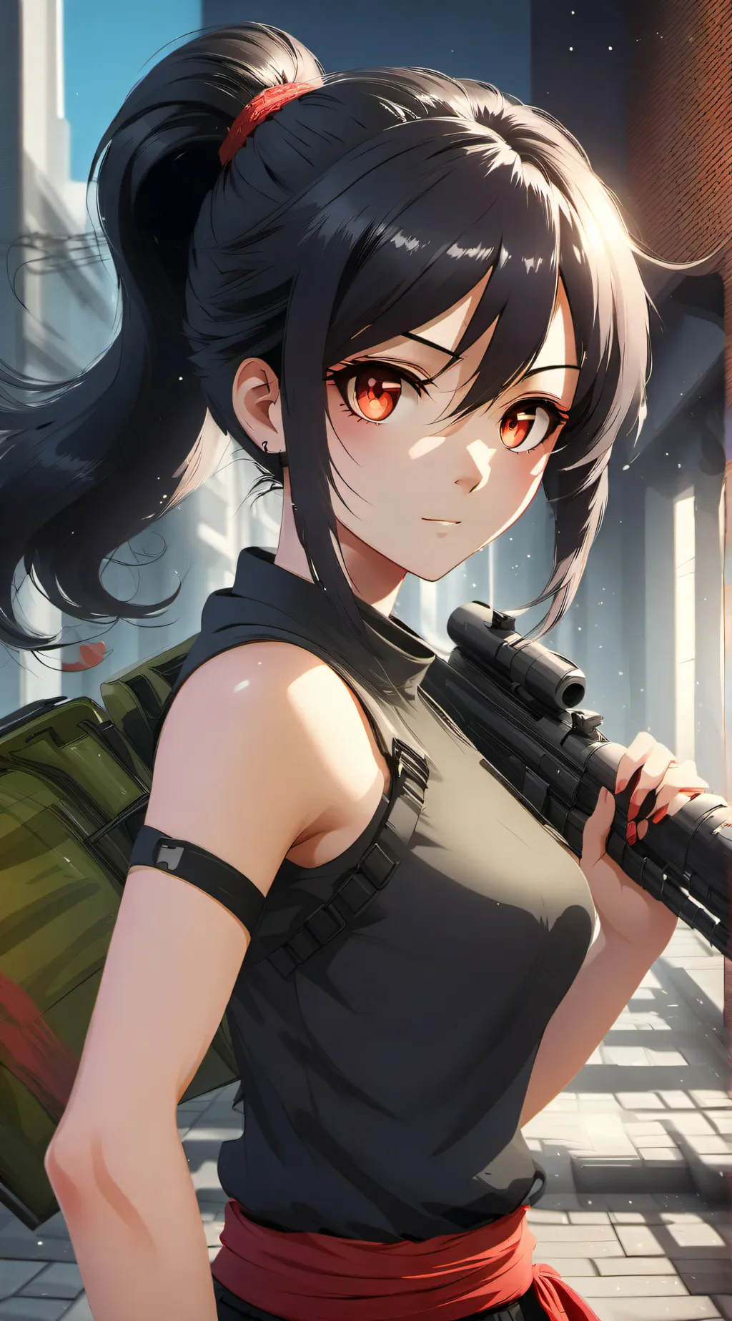 ai character: Irena Pamungkas  background