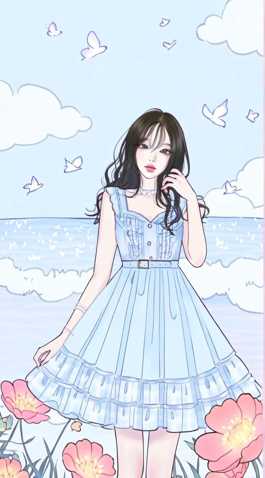 ai character: another love background