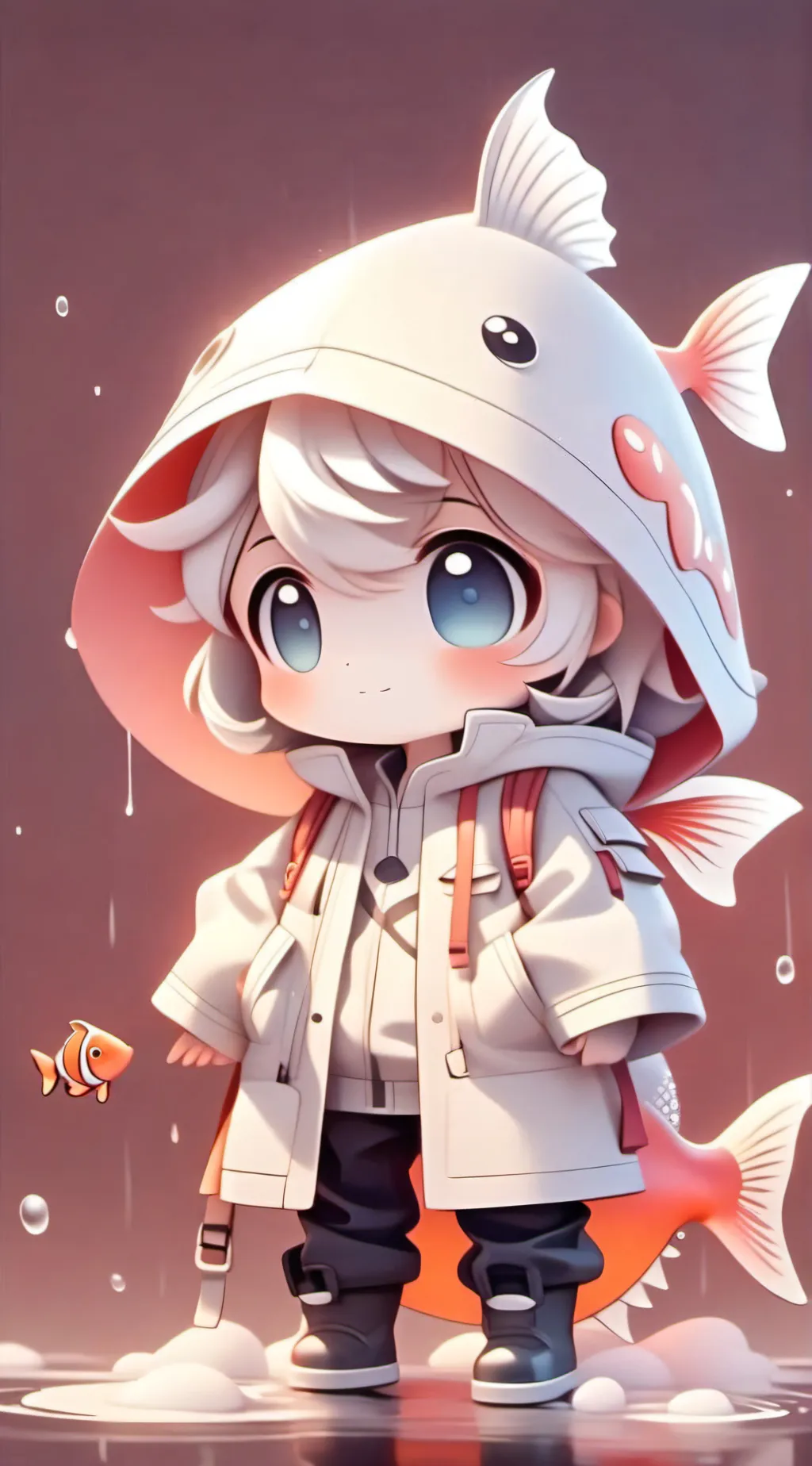 ai character: chip background