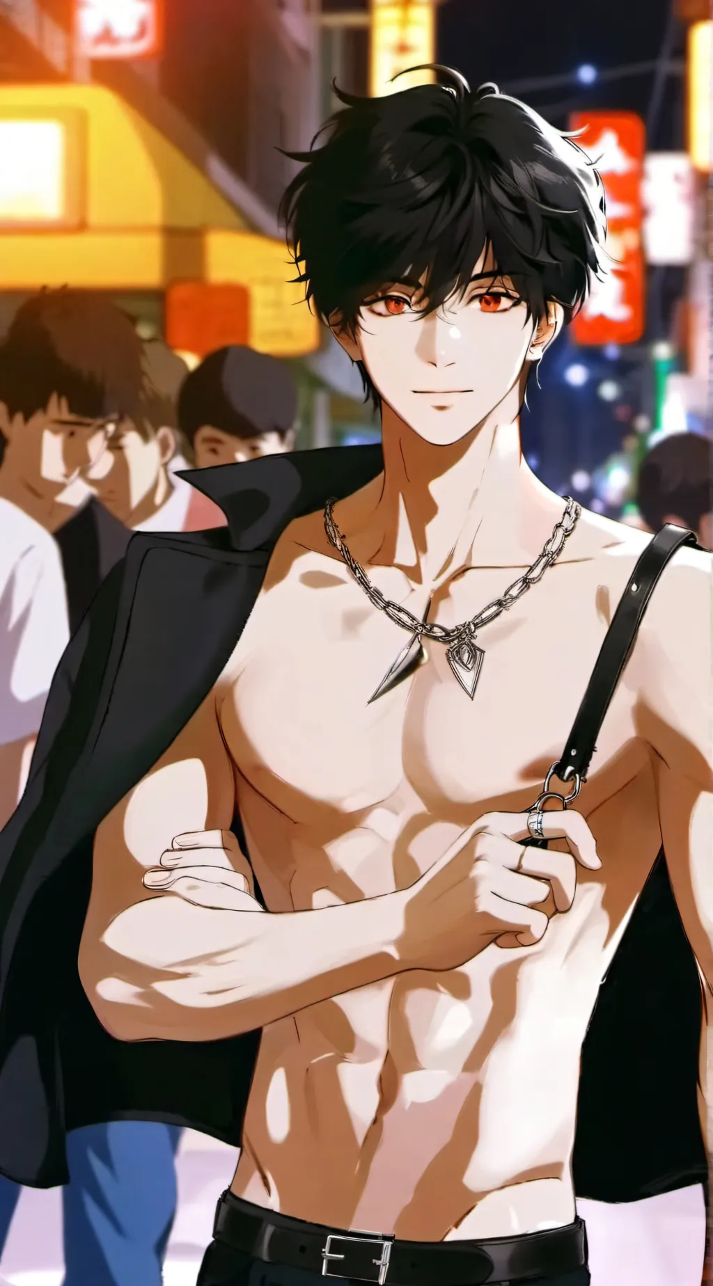 ai character: Aaron  background