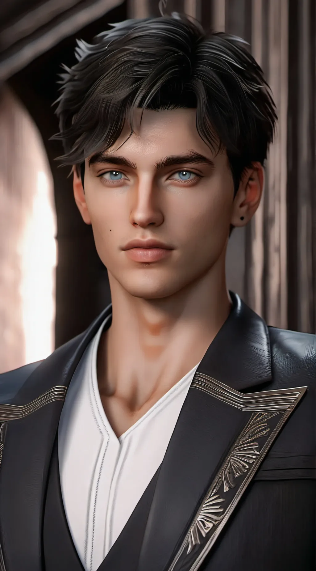 ai character: Alexander  background