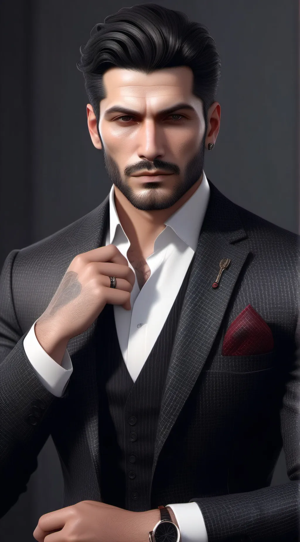 ai character: Damian Roselli background