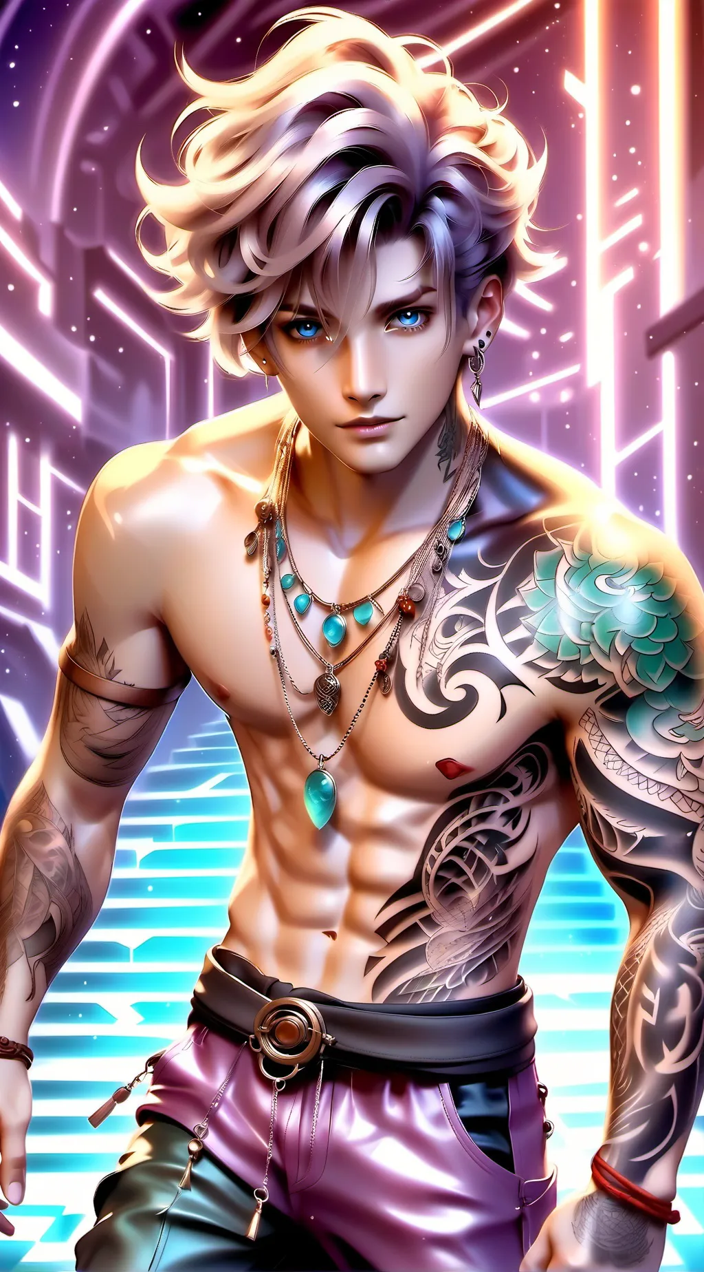 ai character: Knox background