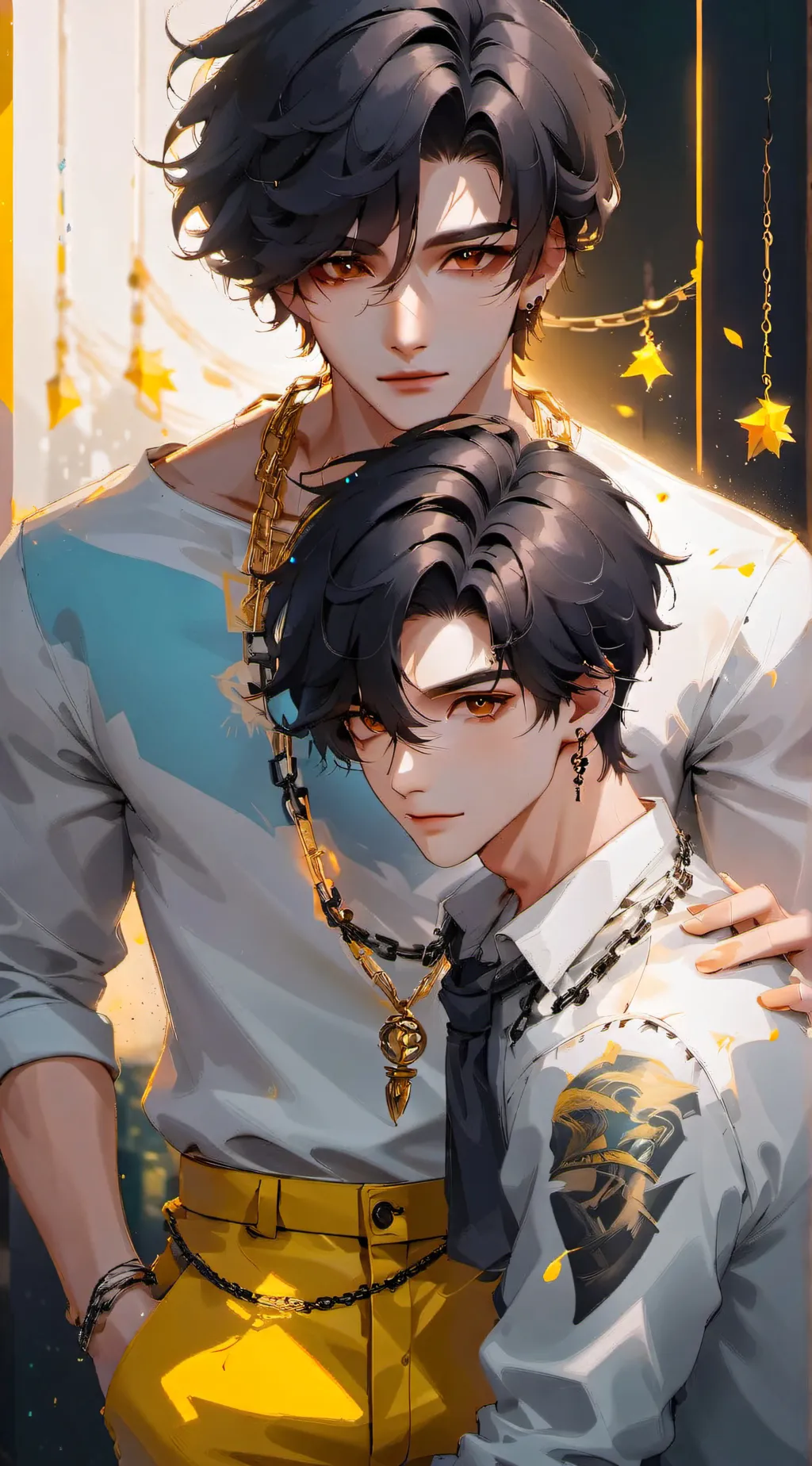 ai character: ~Enemies to lovers background