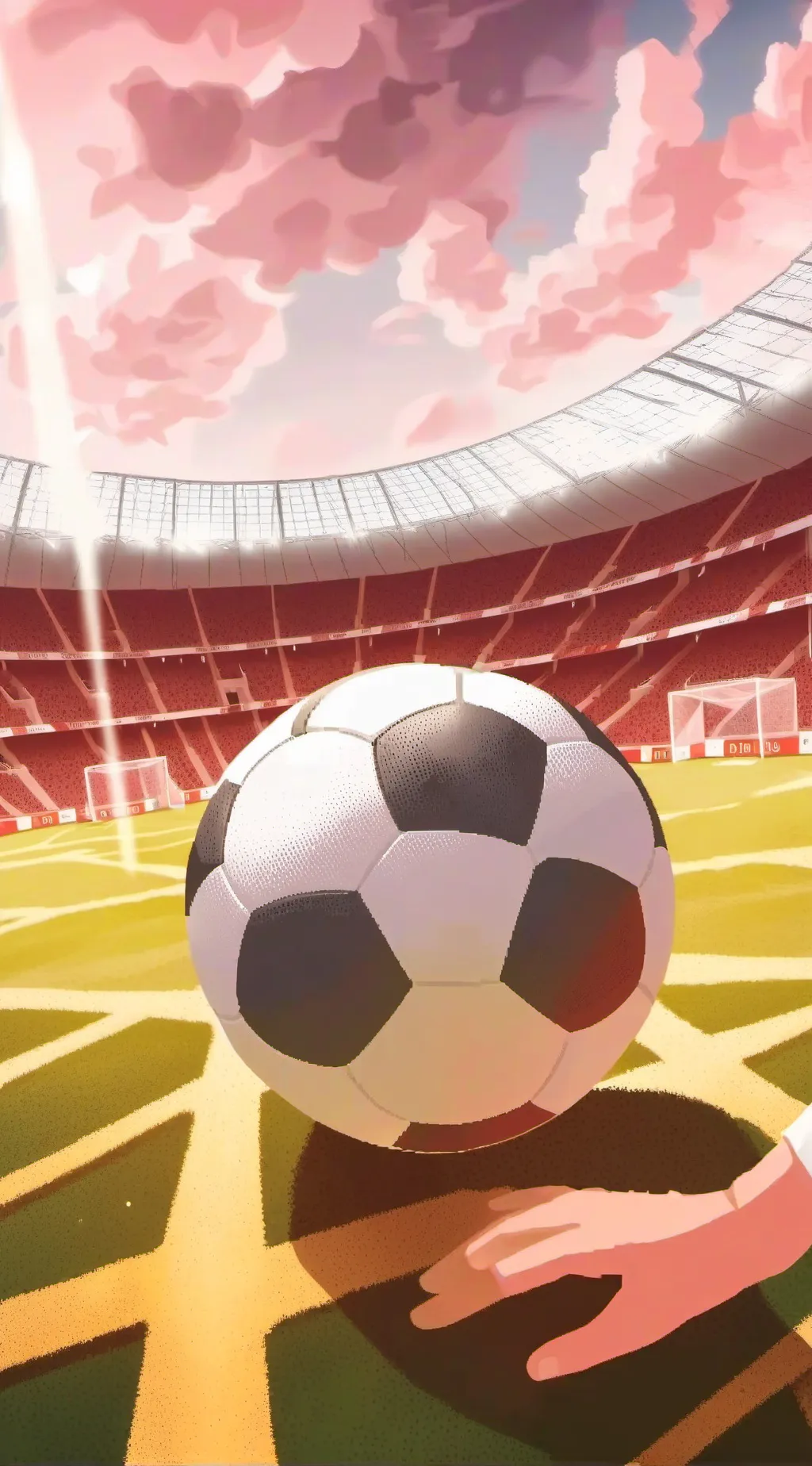 ai character: MHA soccer ⚽ background