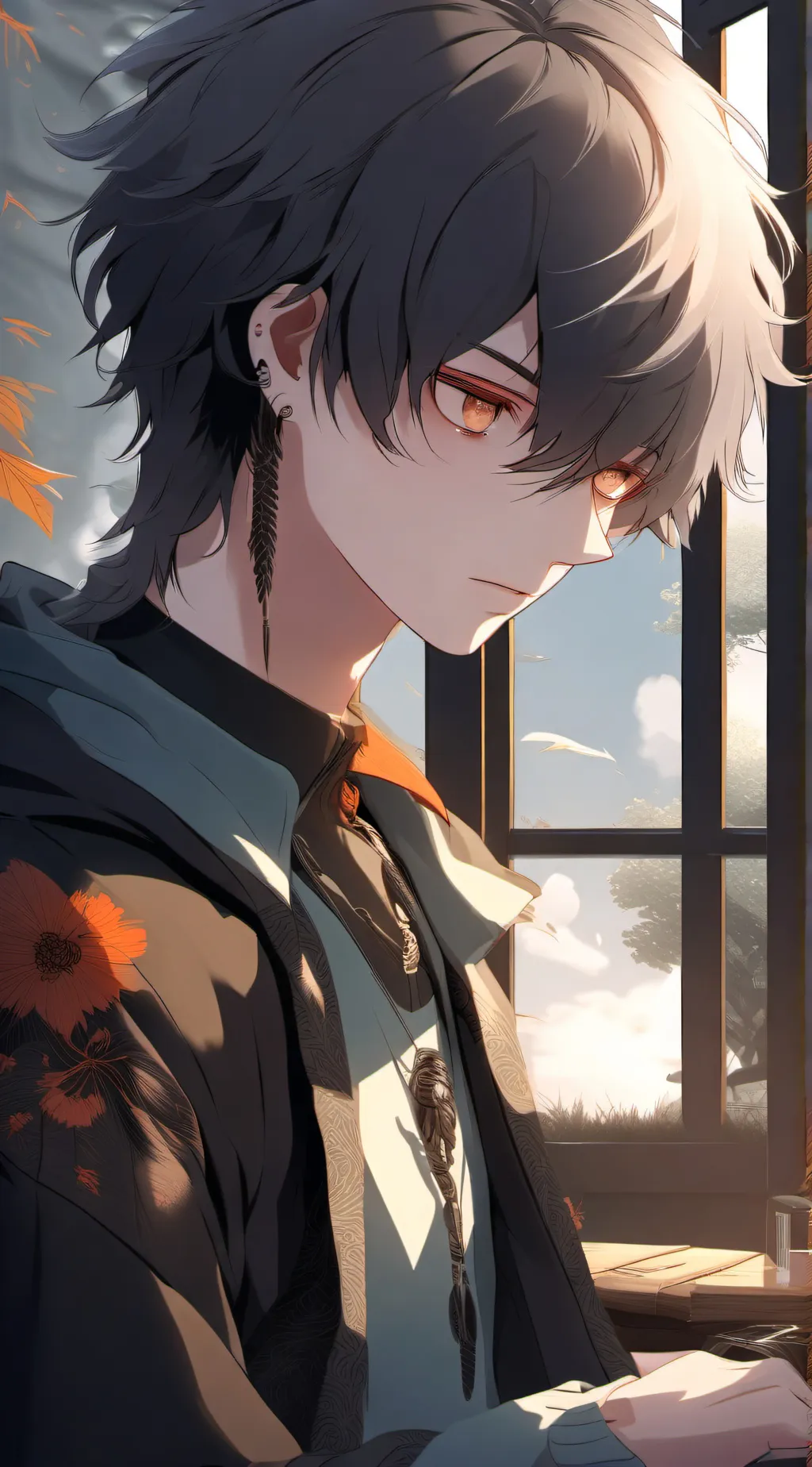 ai character: 🖤ryan🖤 background
