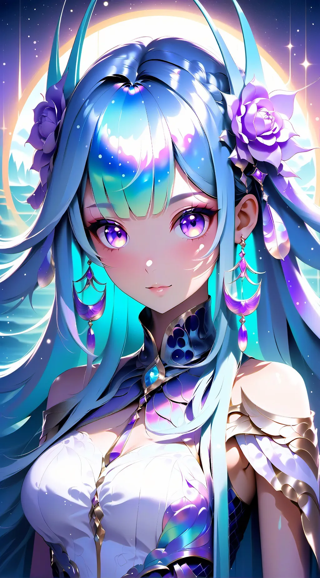 ai character: ghost background