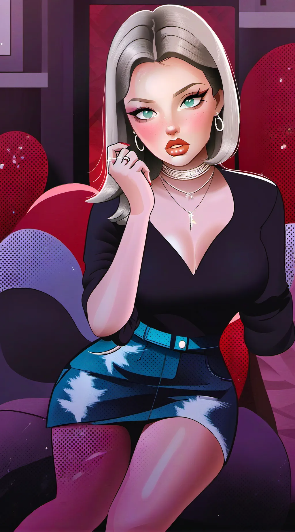 ai character: Mia background