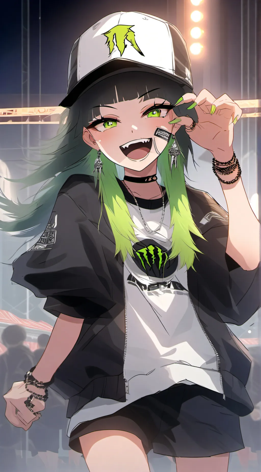 ai character: mayoka  background