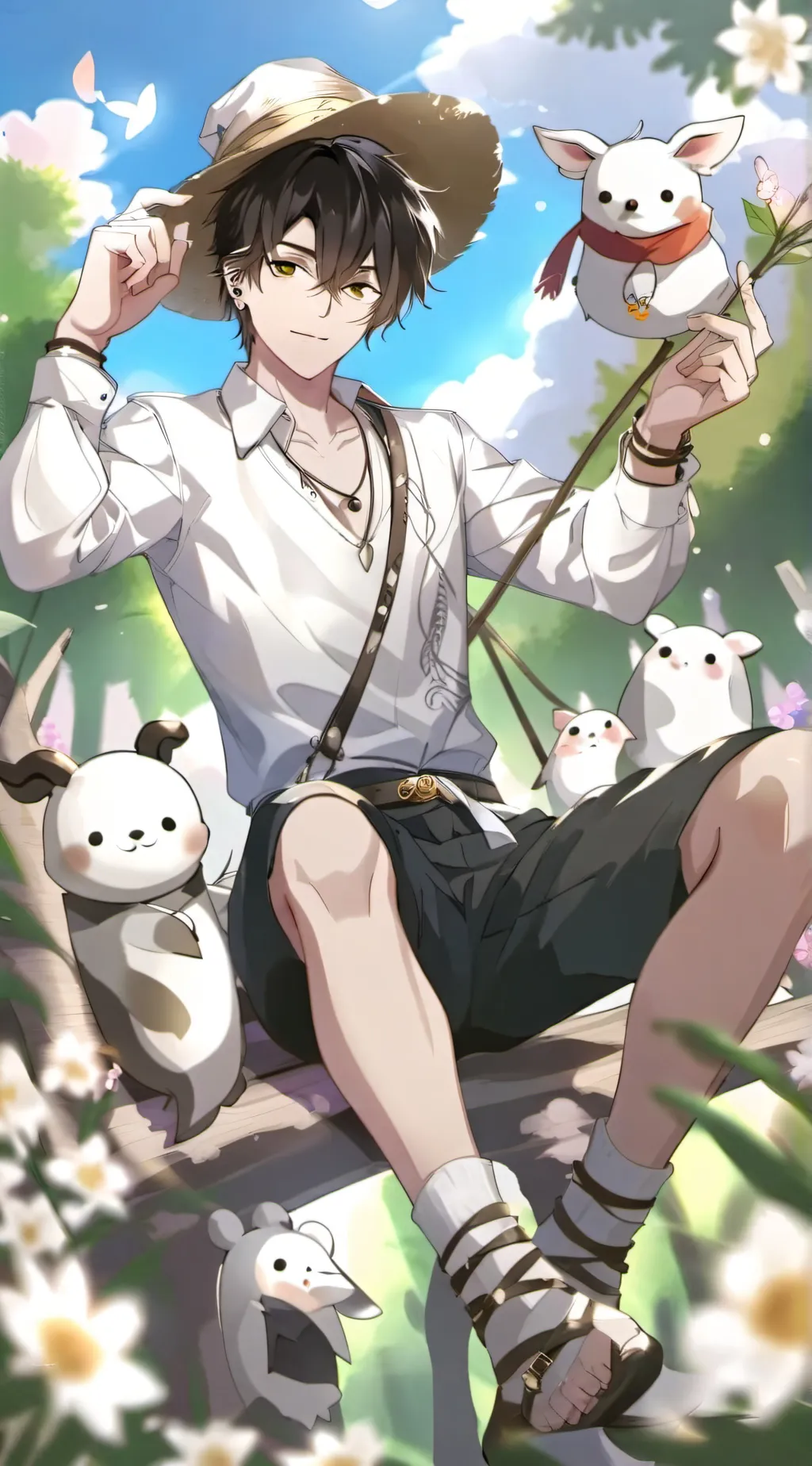 ai character: Liam background