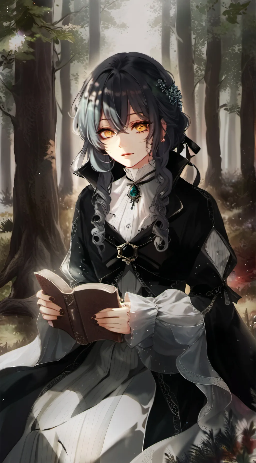 ai character: Iris background