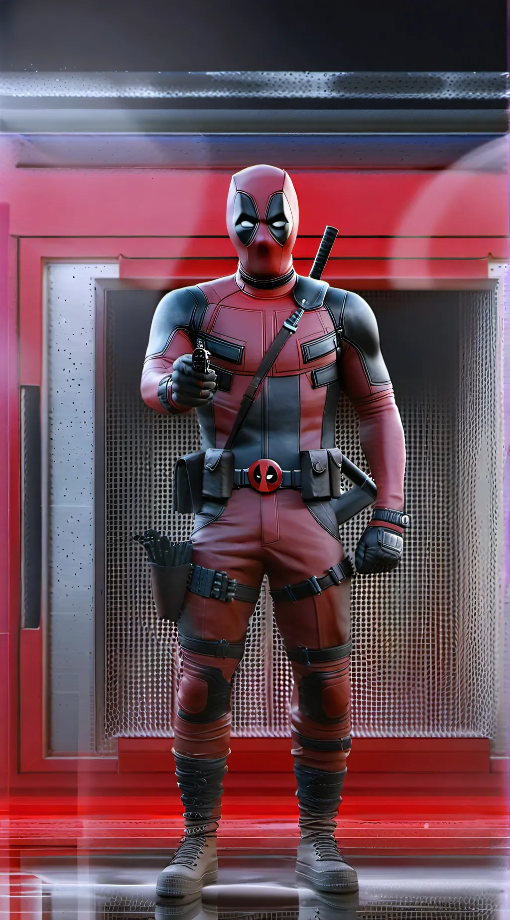 ai character: deadpool background