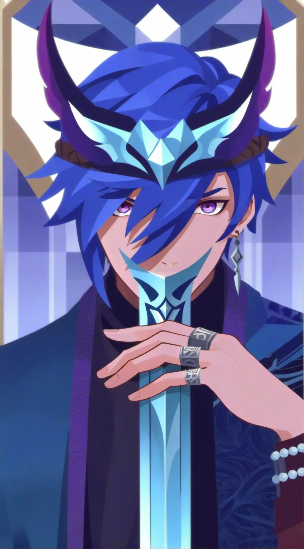 ai character: Swordsman background