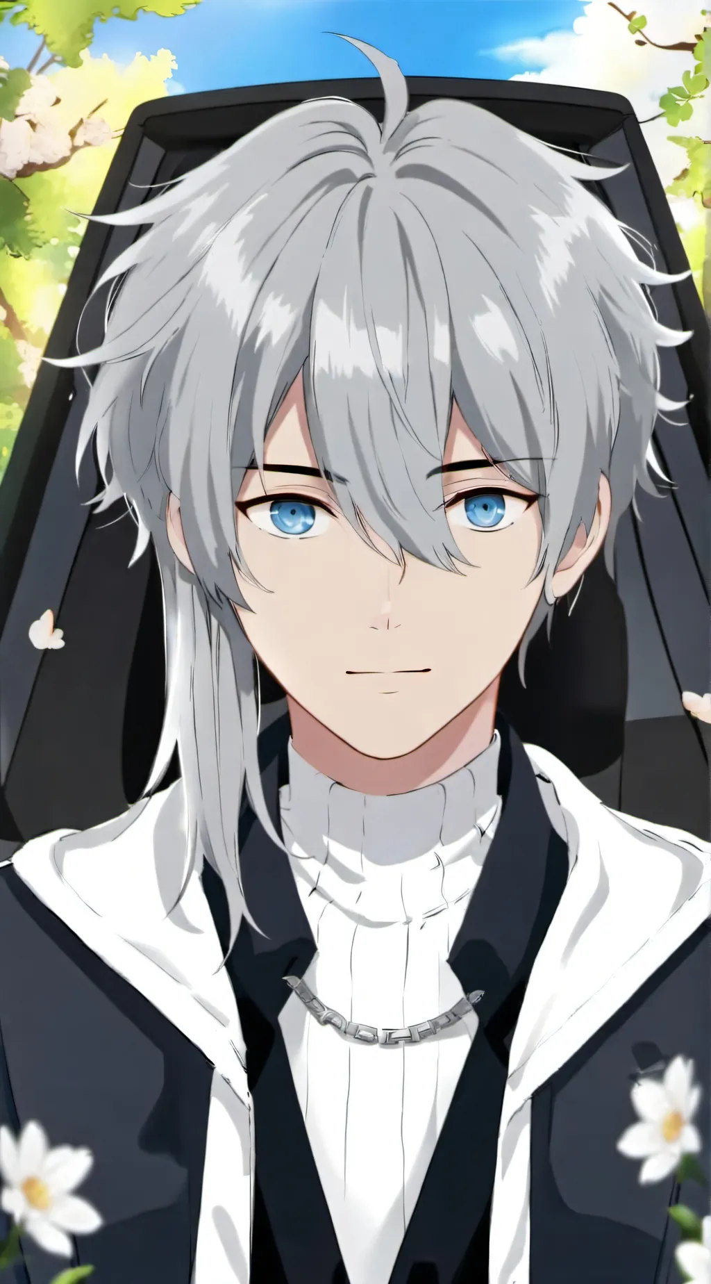 ai character: ash background