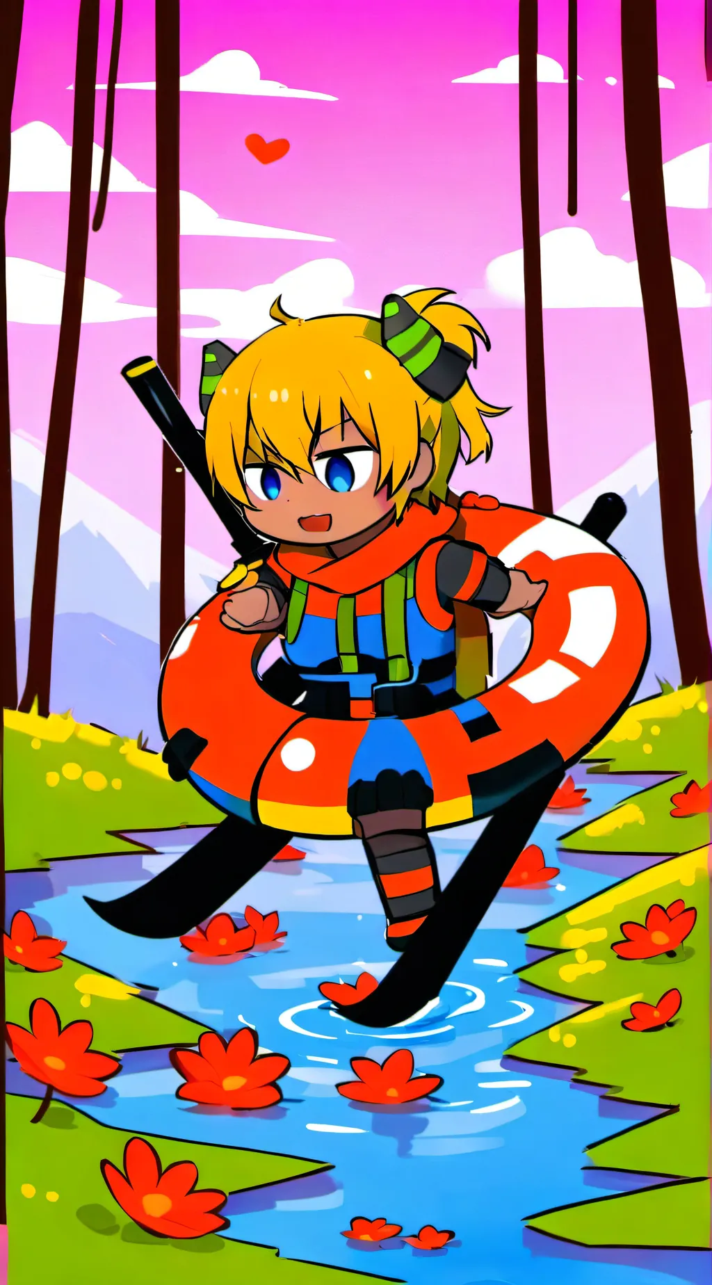 ai character: Solar background