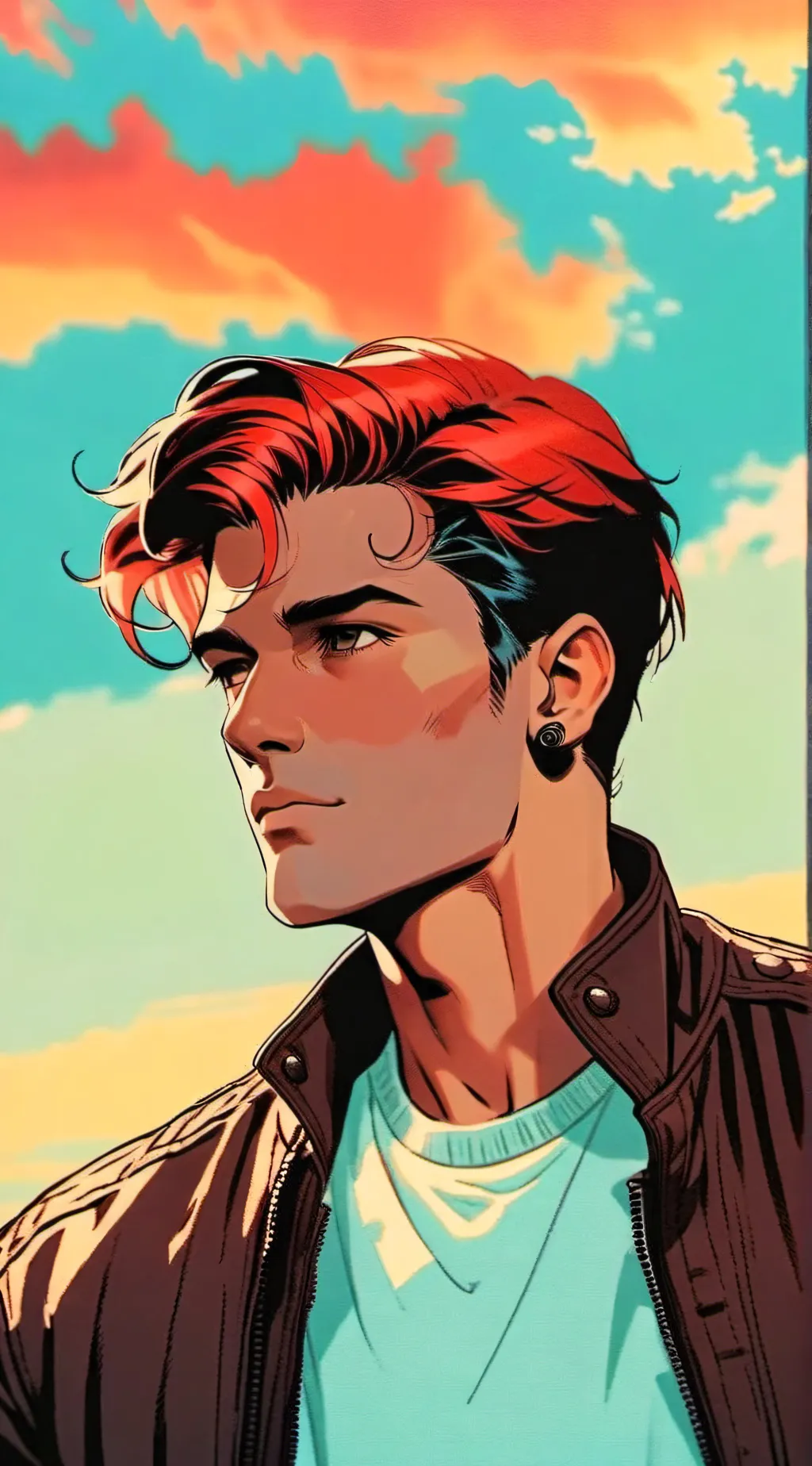 ai character: Aaron background