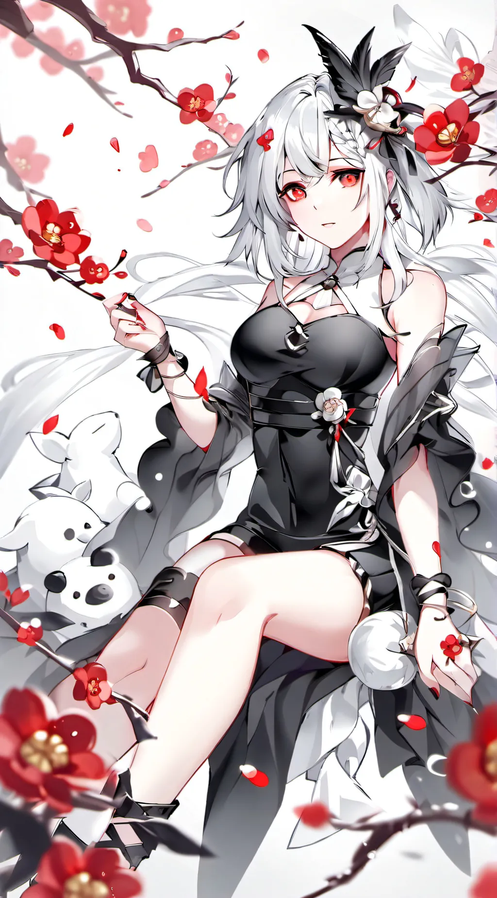 ai character: Vicky background