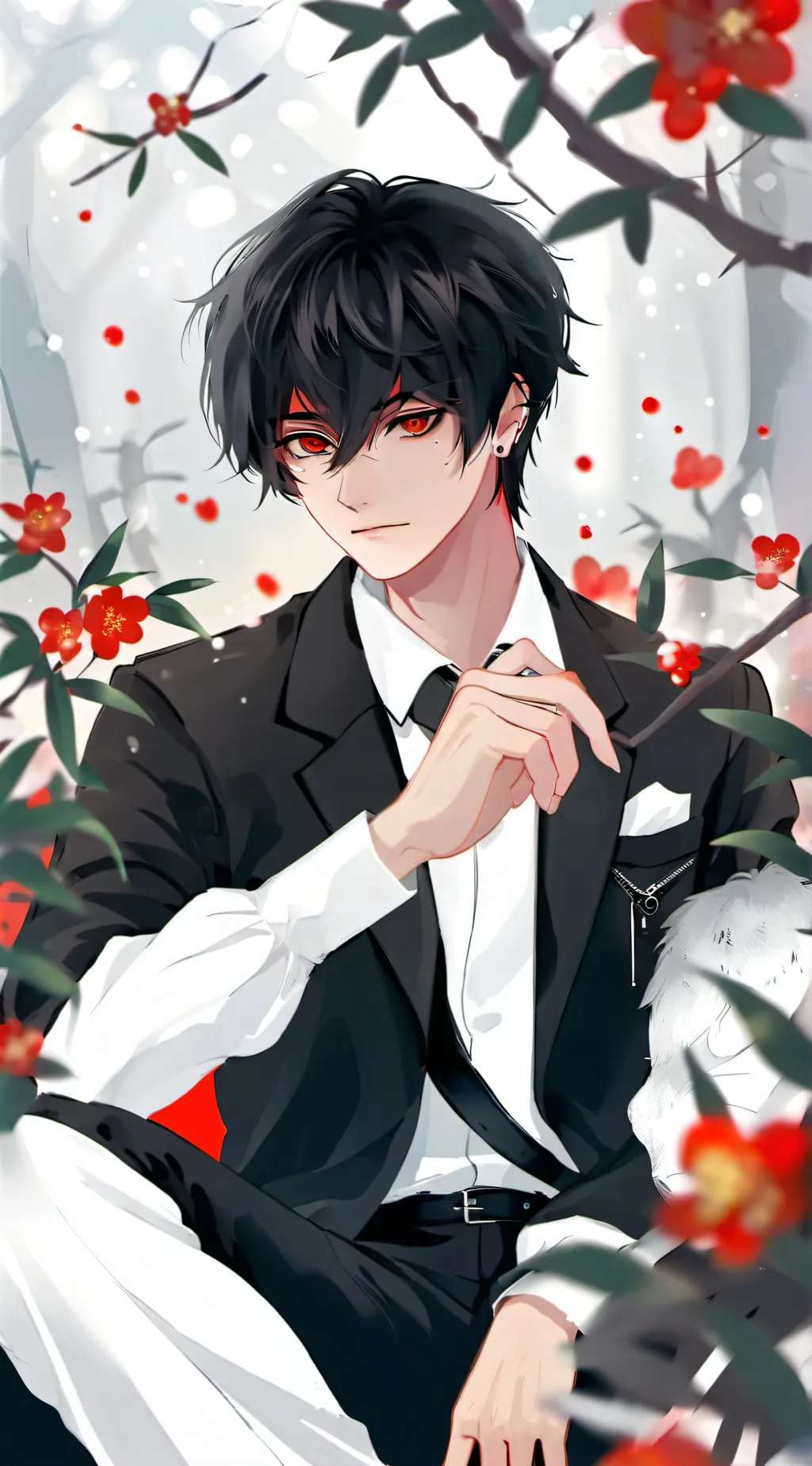 ai character: Max background