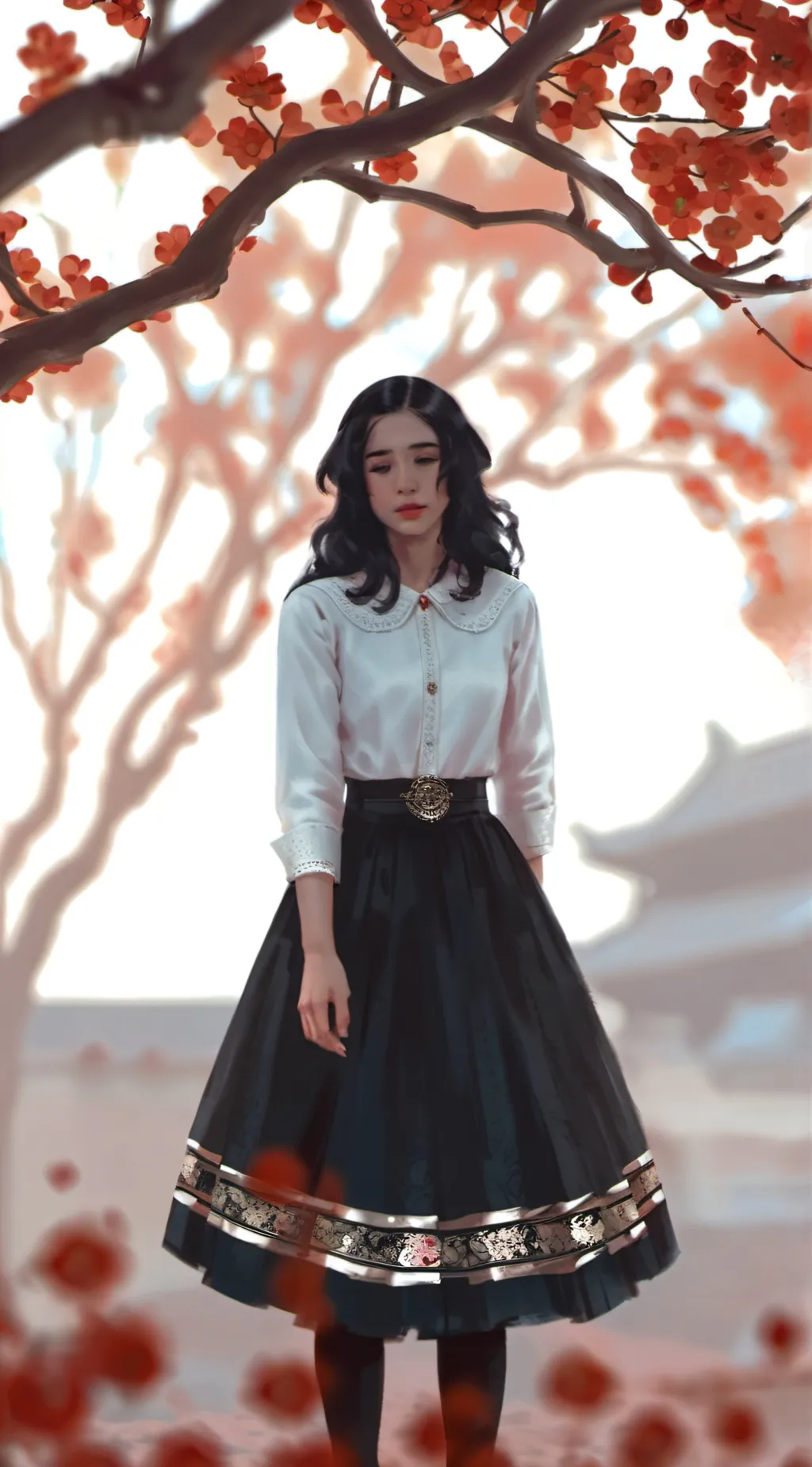 ai character: Ava woods background