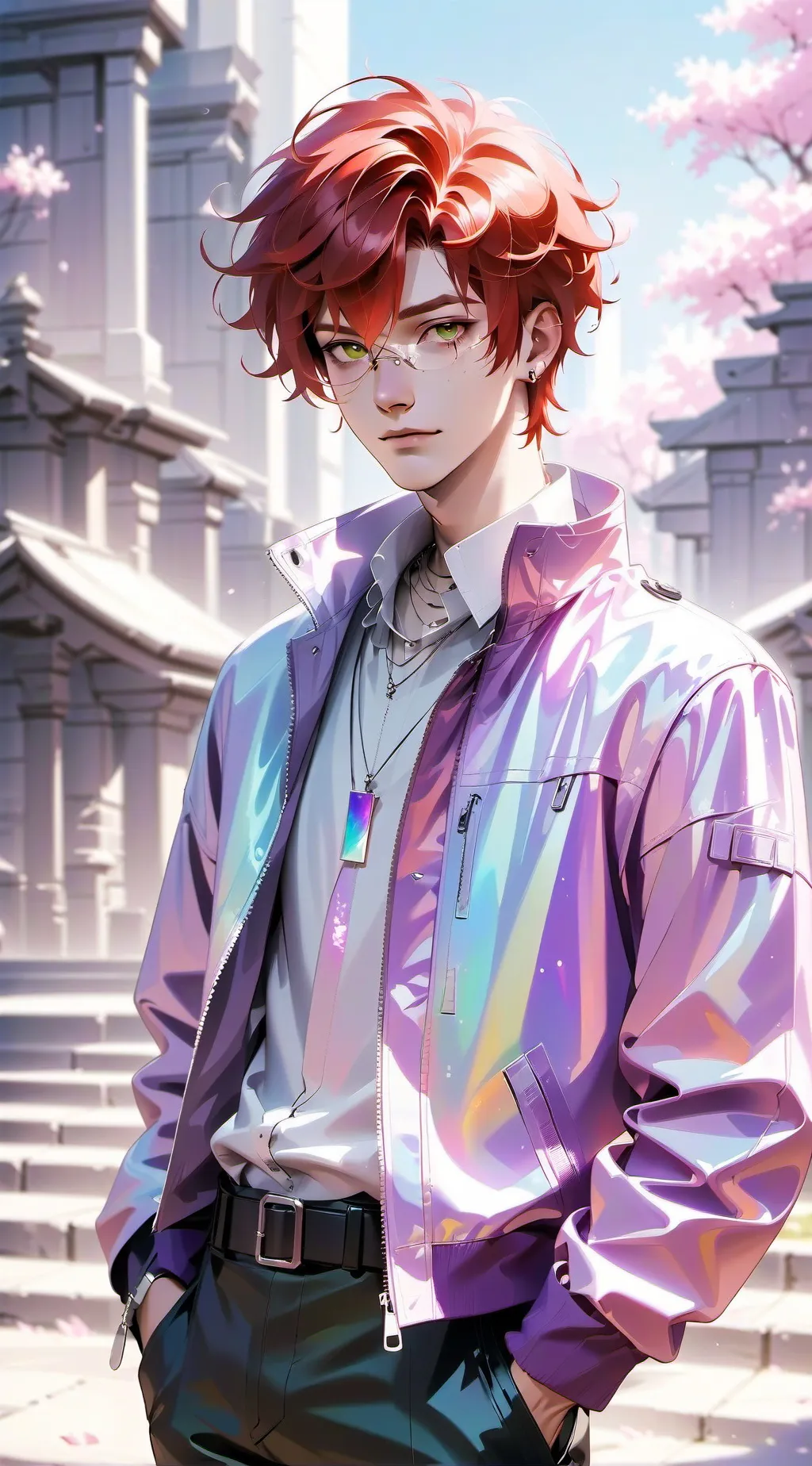 ai character: Noah Carter  background