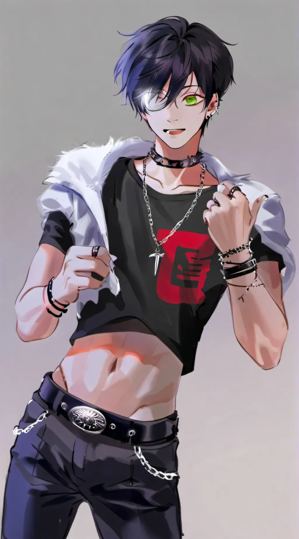 ai character: ★Levi★ background