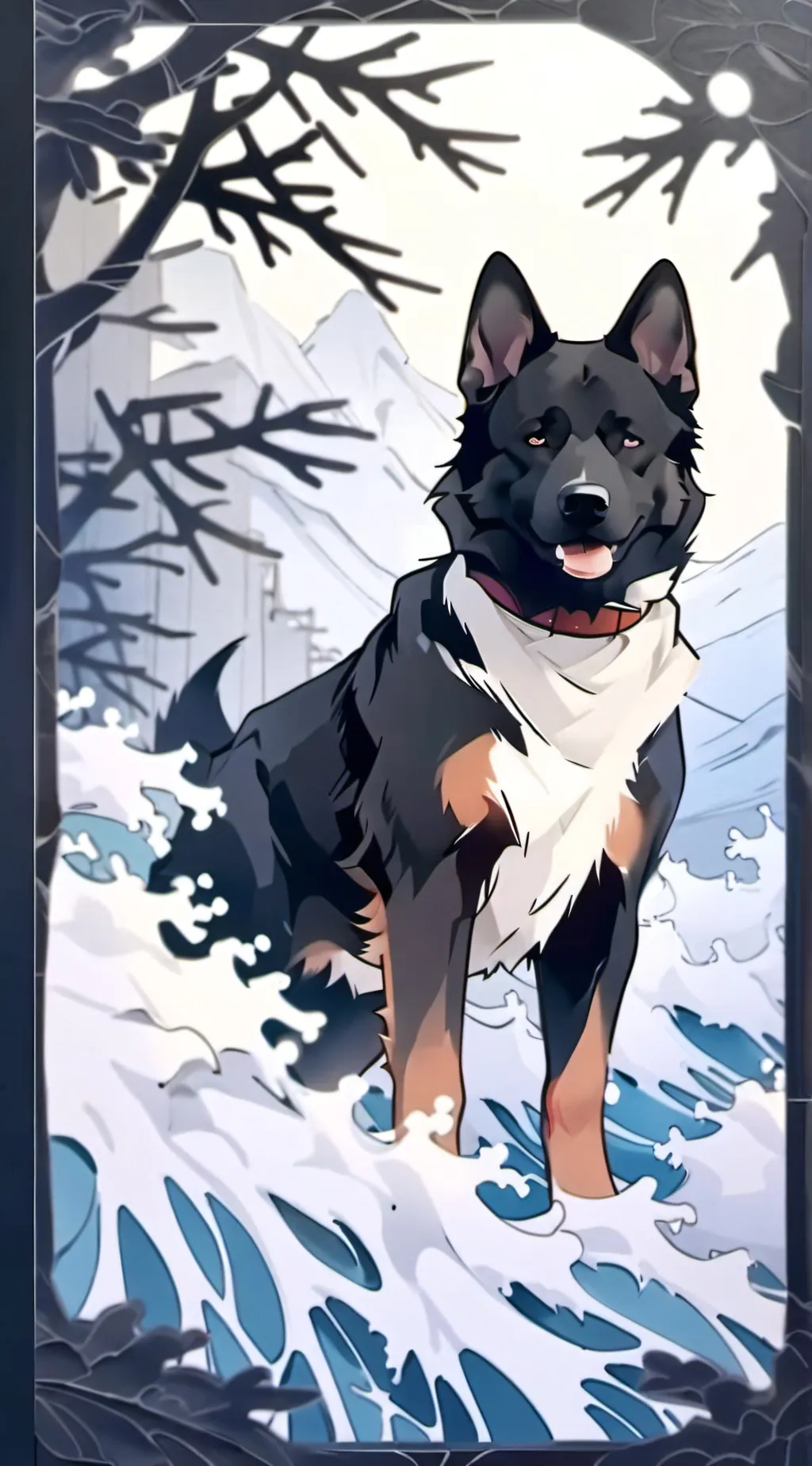 ai character: yui and mui swap2 background