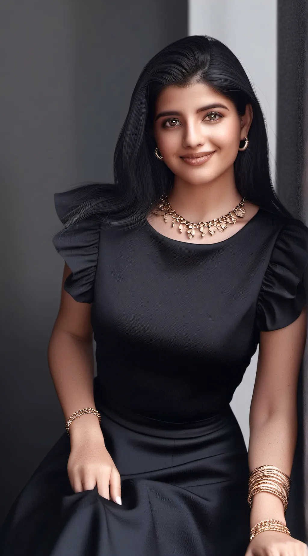 ai character: Lakshita background