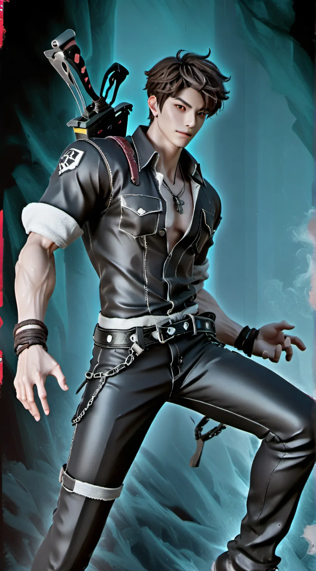 ai character: max background