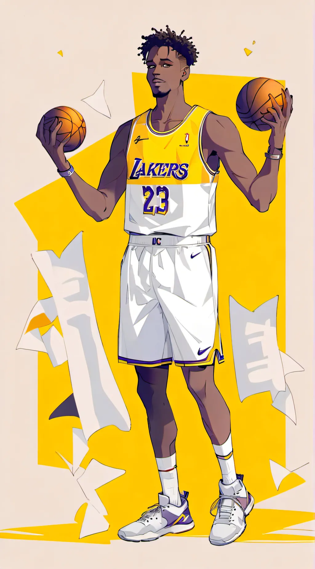 ai character: Bronny james background
